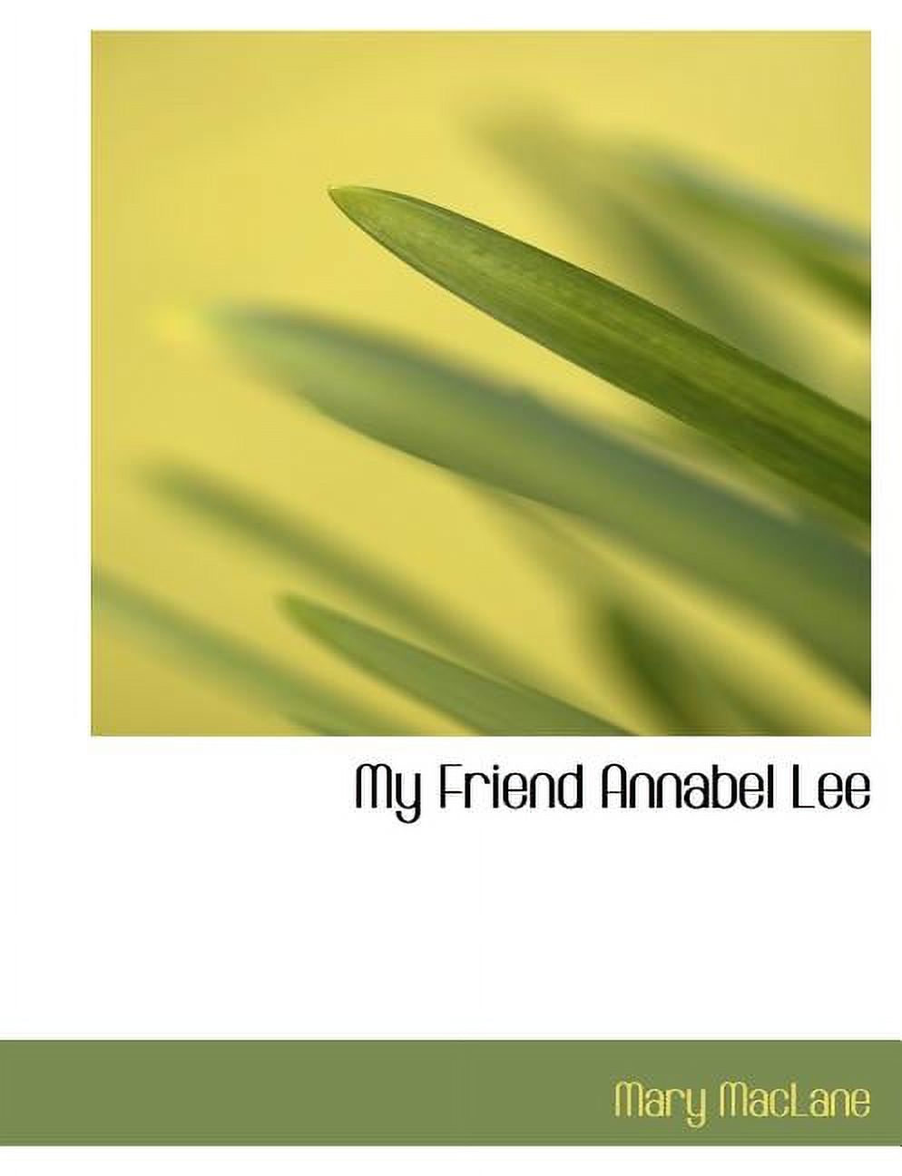 My Friend Annabel Lee (Paperback)