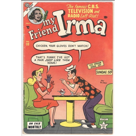 My Friend Irma #33 Comic Book