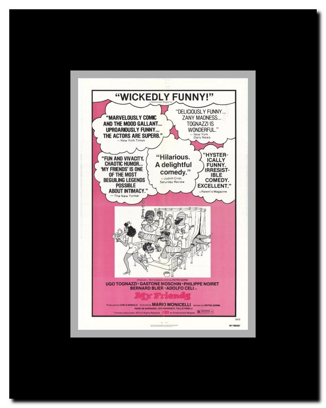 My Friends Framed Movie Poster