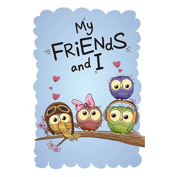 My Friends and I Memory Book