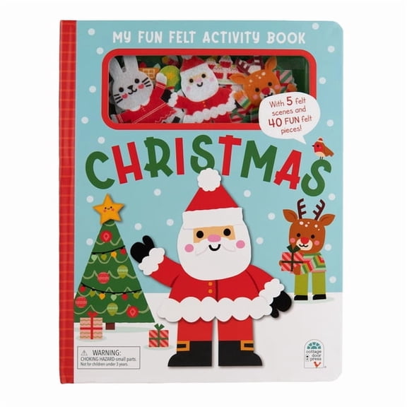 My Fun Felt Activity Book Christmas, (Hardcover)