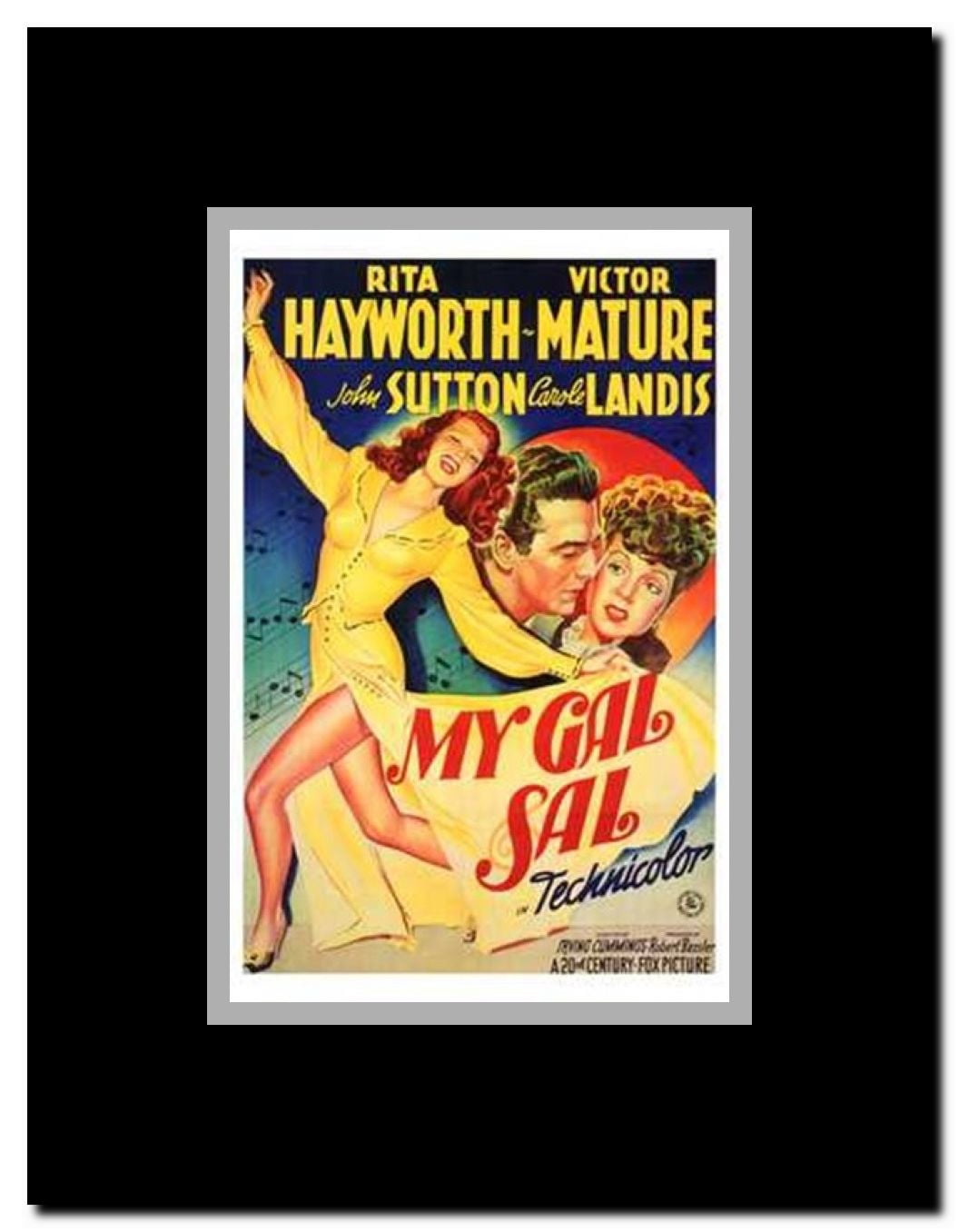My Gal Sal Framed Movie Poster