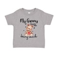 thumbnail image 1 of My Gammy Loves Me Beary Much Toddler T-Shirt 2T Athletic Heather, 1 of 3