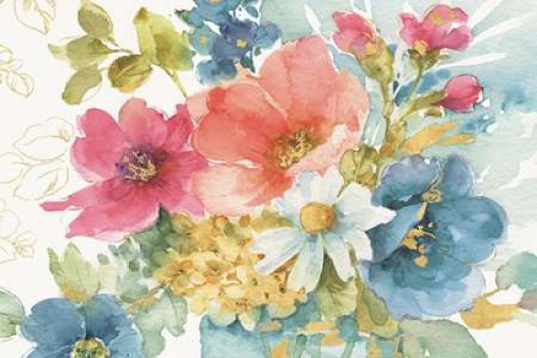 My Garden Bouquet I Canvas Art - Audit Lisa (12 x 18)
