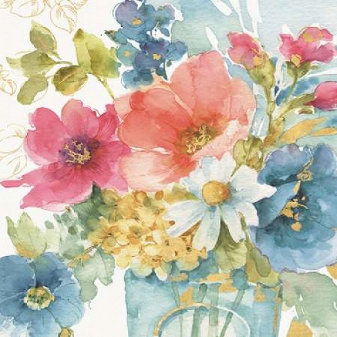 My Garden Bouquet II Canvas Art - Audit Lisa (24 x 24)