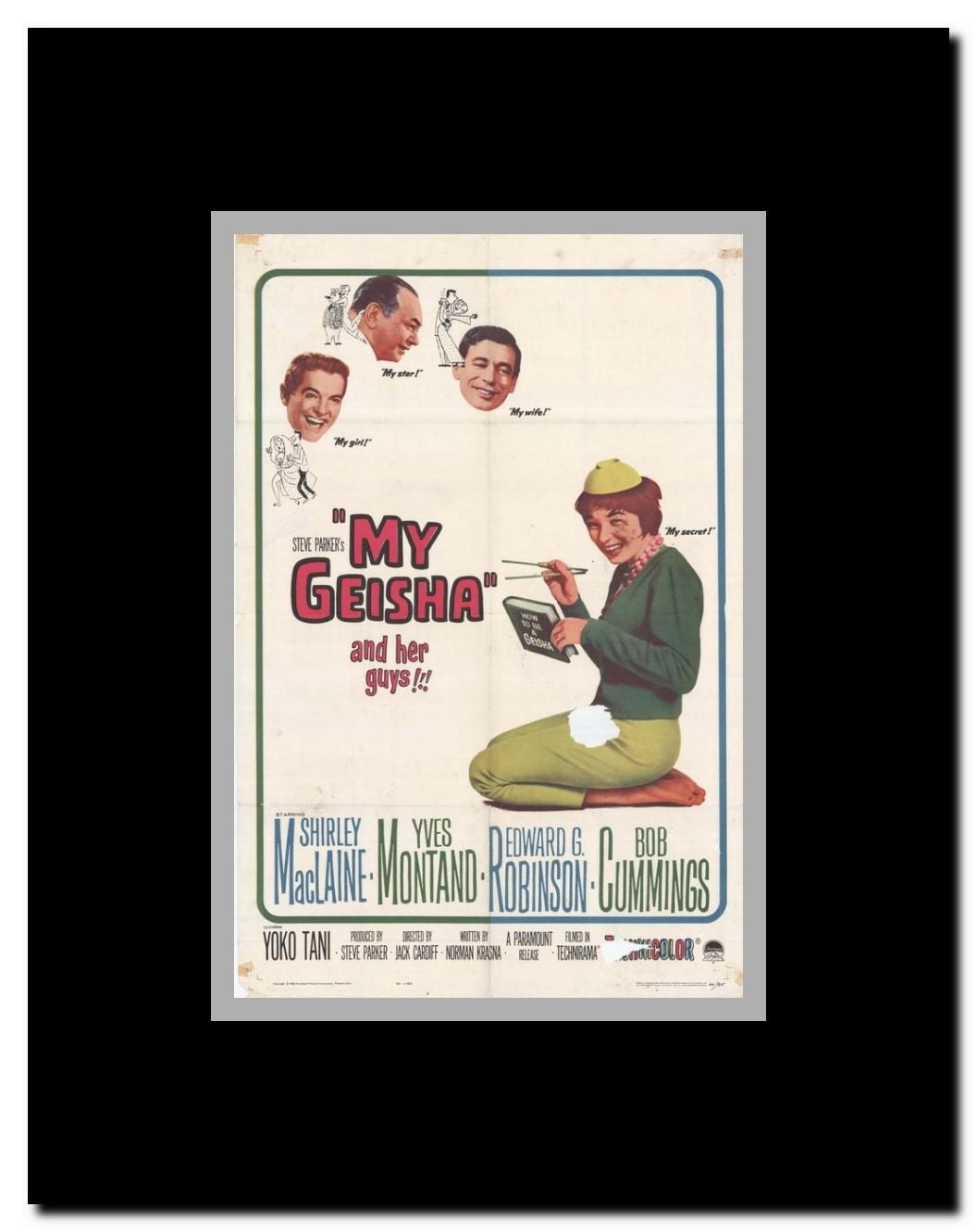 My Geisha Framed Movie Poster
