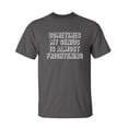 thumbnail image 1 of My Genius Sarcastic Humor Graphic Novelty Super Soft Ring Spun Funny T Shirt, 1 of 3