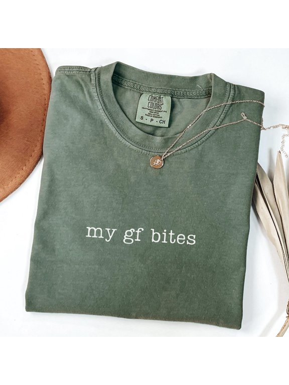 My Gf Bites Shirt Funny Shirt Gift For Boyfriend