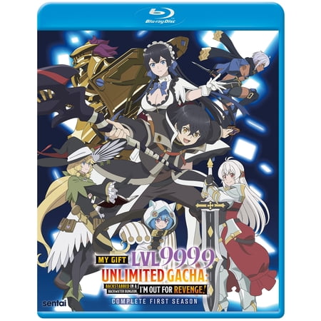 My Gift Lvl 9999 Unlimited Gacha: Backstabbed In A Backwater Dungeon, I'm Out For Revenge! Season 1 Collection (Blu-ray), Anime, AMC