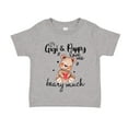 thumbnail image 1 of My Gigi and Pappy Love Me Beary Much Toddler T-Shirt 2T Athletic Heather, 1 of 3