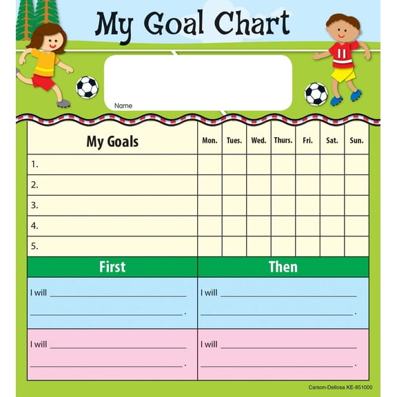 My Goal Chart Notepad