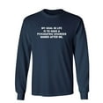 thumbnail image 1 of My Goal In Life Is To Have A Psychiatric Disorder Named After Me Sarcastic Novelty Gift Idea Adult Humor Funny Men's Long Sleeve Shirts, 1 of 3