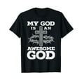 thumbnail image 1 of My God Is An Awesome God Christian Religious Jesus Christ T-Shirt, 1 of 5