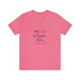 thumbnail image 1 of My God Is Bigger Than Cancer Unisex Jersey Breast Cancer Fight T-shirt, 1 of 12