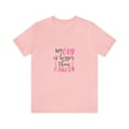thumbnail image 1 of My God Is Bigger Than Cancer Unisex Jersey Breast Cancer Fight T-shirt, 1 of 12
