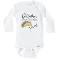 thumbnail image 1 of My Godfather Loves Me More Than Tacos Funny Godchild Baby Bodysuit - One Piece Baby Bodysuit (Long Sleeve), 0-3 Months White, 1 of 1