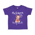 thumbnail image 1 of My Godparents love Me Beary Much Toddler T-Shirt 3T Purple, 1 of 3