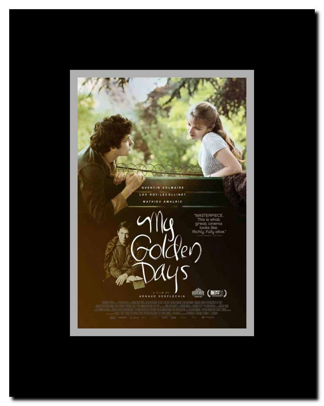 My Golden Days Framed Movie Poster