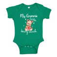 thumbnail image 1 of My Grammie Loves Me Beary Much Baby Bodysuit One Piece NB Kelly Green, 1 of 3