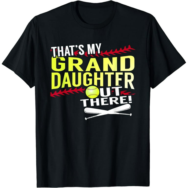 My Granddaughter - Baseball And Softball Grandpa & Grandma T My Granddaughter - Baseball And Softball Grandpa & Grandma T