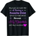 thumbnail image 1 of My Grandkids Are My Favorite Funny Grandma T-Shirt, 1 of 3