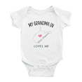 thumbnail image 1 of My Grandma In West Virginia Loves Me Baby Clothing For Boy Girl Bodysuits 12-18 Months, 1 of 5