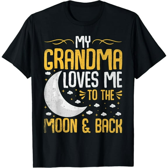 My Grandma Loves Me to the Moon & Back - Grandchild T-Shirt