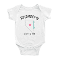 thumbnail image 1 of My Grandpa In Nevada Loves Me Baby Clothing For Boy Girl Bodysuits 6-12 Months, 1 of 5
