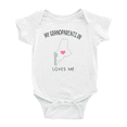 thumbnail image 1 of My Grandparents In Maine Loves Me Baby Bodysuits Unisex 0-3 Months, 1 of 5