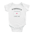 thumbnail image 1 of My Grandparents In Pennsylvania Loves Me Baby Bodysuits Unisex 18-24 Months, 1 of 5