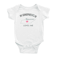 thumbnail image 1 of My Grandparents In Tennessee Loves Me Baby Bodysuits Unisex 0-3 Months, 1 of 5
