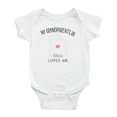 thumbnail image 1 of My Grandparents In Utah Loves Me Baby Bodysuits Unisex 0-3 Months, 1 of 5
