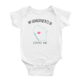 thumbnail image 1 of My Grandparents In Wisconsin Loves Me Baby Bodysuits Unisex 18-24 Months, 1 of 5