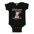 thumbnail image 1 of My Great Grandma Loves Me Beary Much Baby Bodysuit One Piece 12 mo Black, 1 of 3