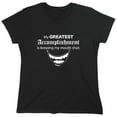 thumbnail image 1 of My Greatest Accomplishment Sarcastic Humor Novelty Funny Women's Casual Tees, 1 of 3