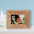 thumbnail image 1 of My Greatest Blessings Call Me Daddy Personalized Wooden Frame-5" x 3 1/2" Brown Horizontal, 1 of 1