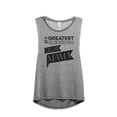 thumbnail image 1 of My Greatest Blessings Call Me Mama Women's Fashion Sleeveless Muscle Workout Yoga Tank Top Heather Grey Grey Medium, 1 of 3