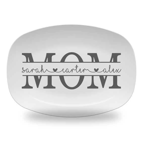 My Greatest Blessings Call Me Mom - Mother's Day Custom 10"x14" ThermoSaf(R) Polymer PLATTER
