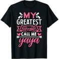 thumbnail image 1 of My Greatest Blessings Call Me Yaya Grandma T-Shirt, 1 of 3
