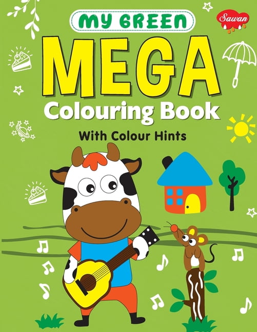 My Green Mega Colouring book, (Paperback)