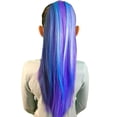 thumbnail image 1 of My Hair Popz Colorful Clip-in Hair Extensions for Kids - Rainbow Unicorn Hair Accessories for Girls, 1 of 6