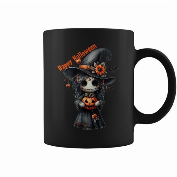 My Halloween Costum Horror Spooky Voodoo Doll Halloween Coffee Mugs