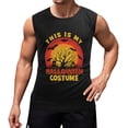 thumbnail image 1 of My Halloween Costume Men'S Muscle T-Shirt, Sleeveless, Muscle Tank Tee Top 3XL, 1 of 7