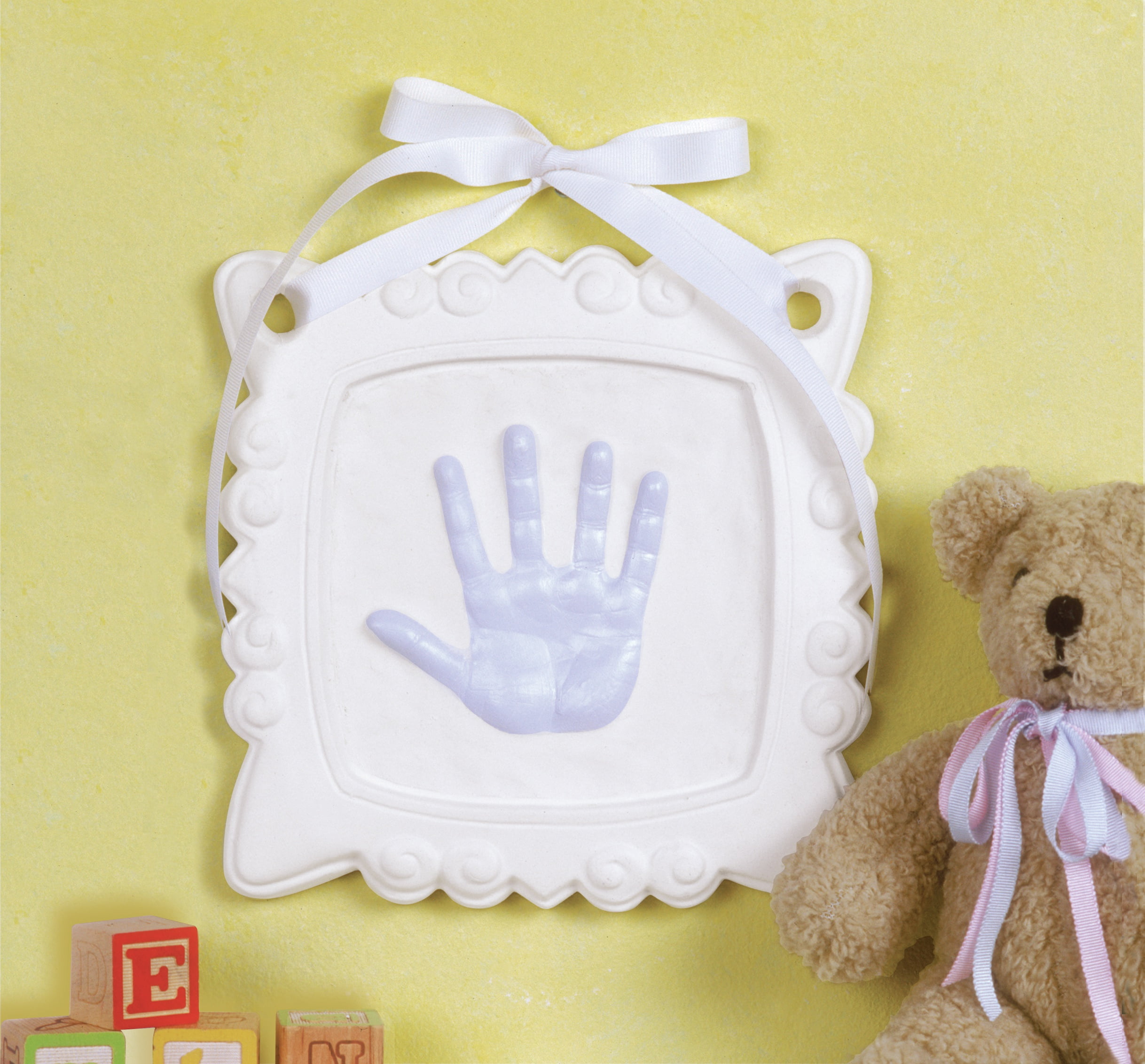 Baby handprint sale kit hobby lobby