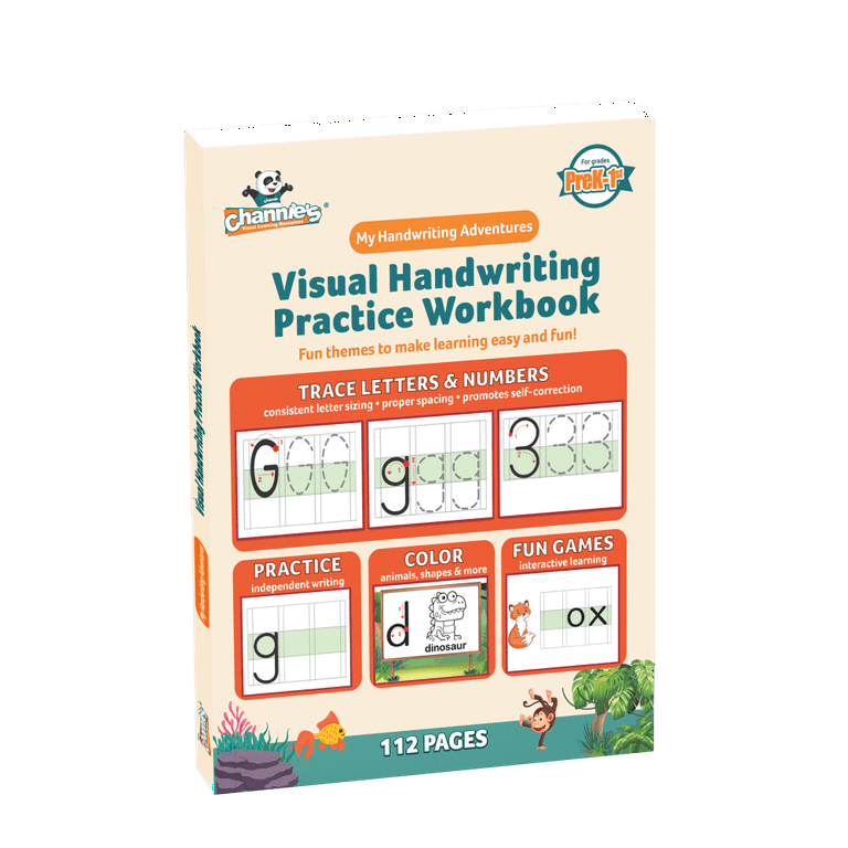 Learning With Fun : Alphabet Handwriting Practice workbook for