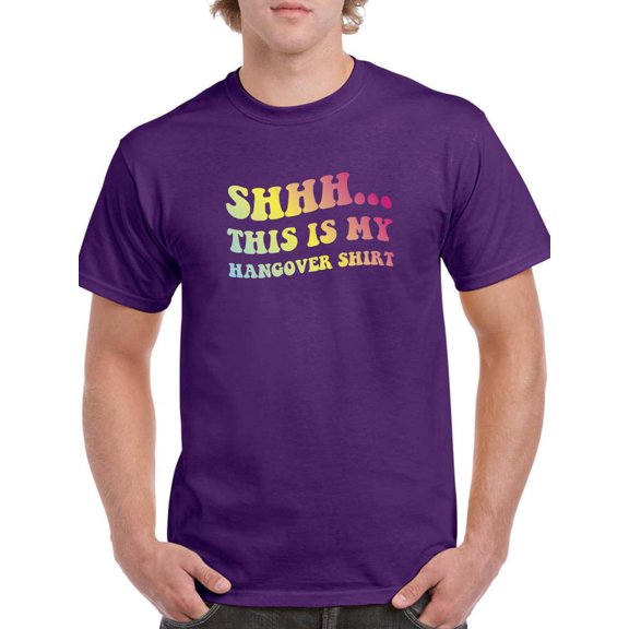 My Hangover Shirt T-Shirt Men -Smartprints Designs, Male 3X-Large