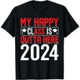 thumbnail image 1 of My Happy Class Is Outta Here 2024, Cute Students Graduation T-Shirt, 1 of 3