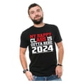 thumbnail image 1 of My Happy Class Is Outta Here Shirt Funny Graduation Shirts Graduation 2024 T-Shirts Funny Unisex Tee (Medium Black), 1 of 6