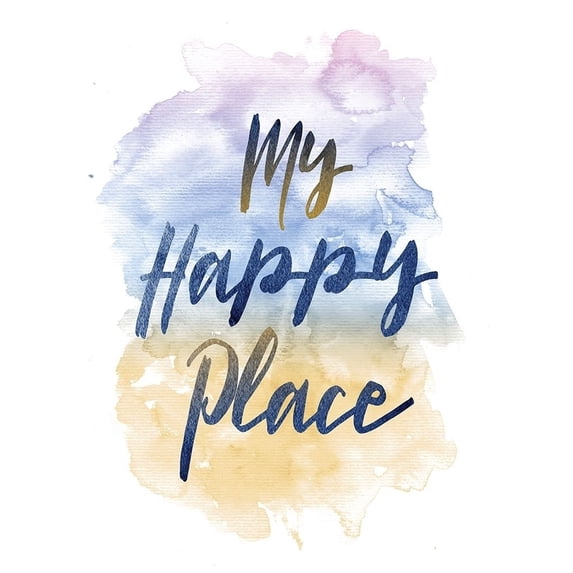 My Happy Place Poster Print by Alicia Vidal