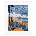 thumbnail image 1 of My Hawaiian Sunshine - Lyrics by L.Wolfe Gilbert and Carey Morgan - Vintage Hawaiian Sheet Music by Starmer c.1916 - Fine Art Rolled Canvas Print (Unframed) 11in x 14in, 1 of 4